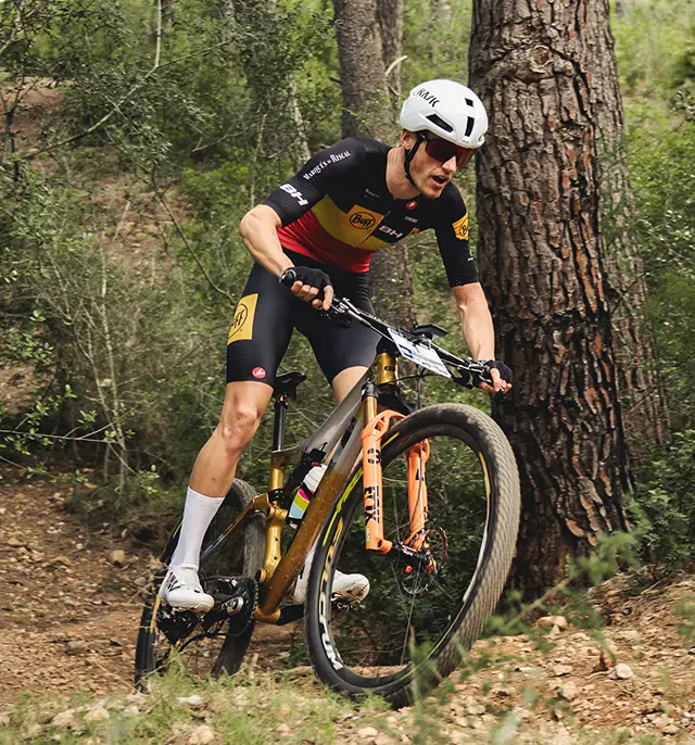 Wout Alleman — S2S coached gravel and MTB cyclist, European XCM Champion